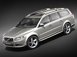 v70 2008 3d model