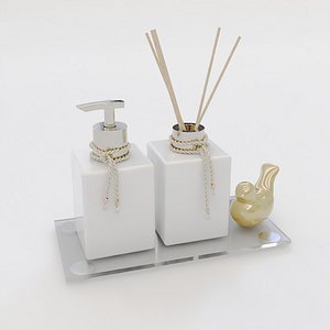Soap Dispenser for Bathroom 3D