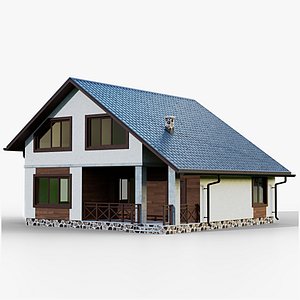 gameready house 5 type model
