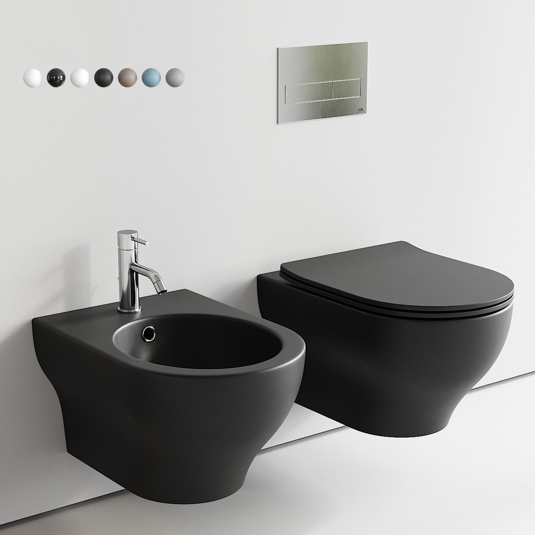 3D model Olympia Ceramica Clear Wall-Hung WC - TurboSquid 1795726
