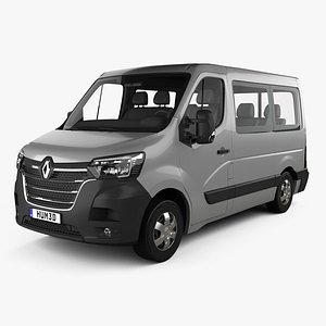 Renault Master Passenger Van L1H1 2019 3D model
