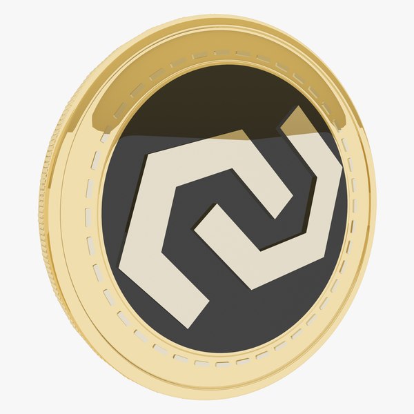 AI Crypto Cryptocurrency Gold Coin 3D model