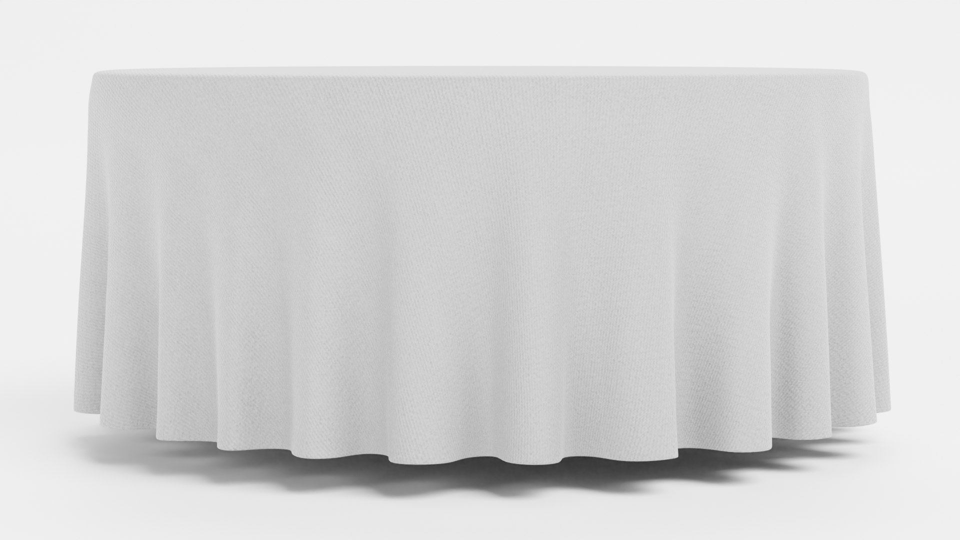 3D Tablecloth Round - TurboSquid 1953623