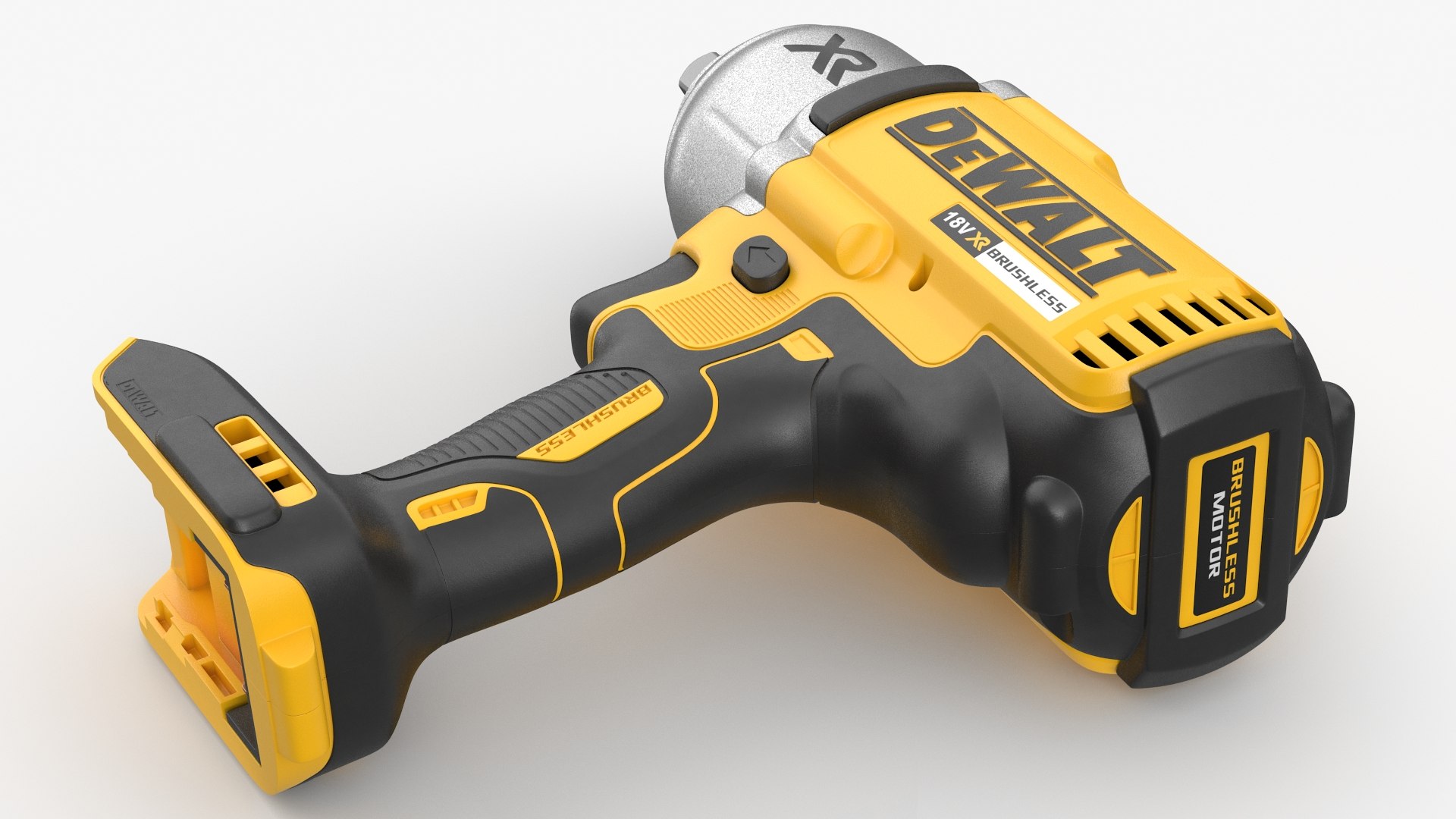 3D Impact Wrench DeWalt DCF899 TurboSquid 1752658