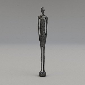 statuette statue 3d model