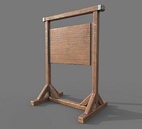 Wooden SignBoard A
