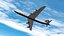 Avion Boeing 747 modèle 3D