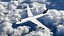 Avion Boeing 747 modèle 3D