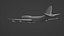 Avion Boeing 747 modèle 3D
