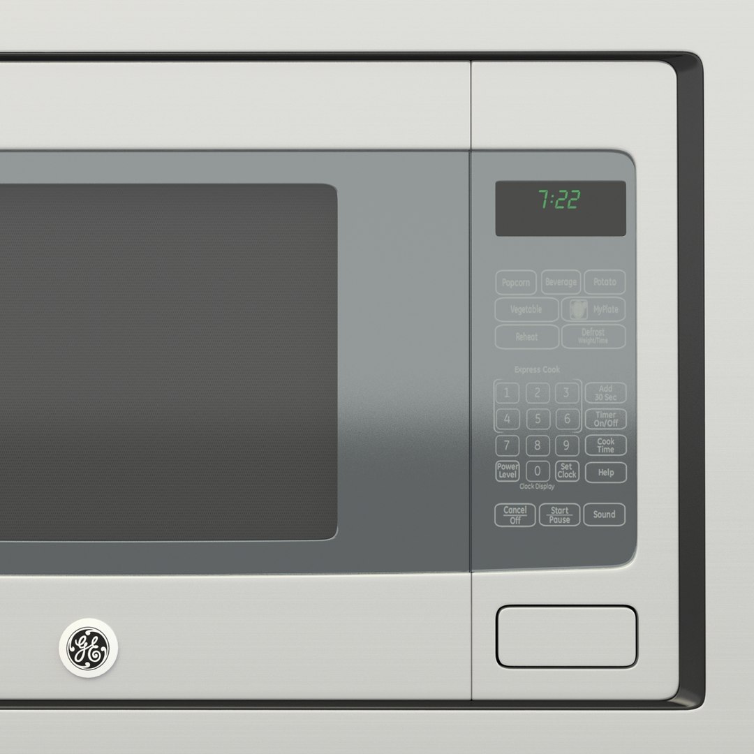 3d Model Of Ge Microwave