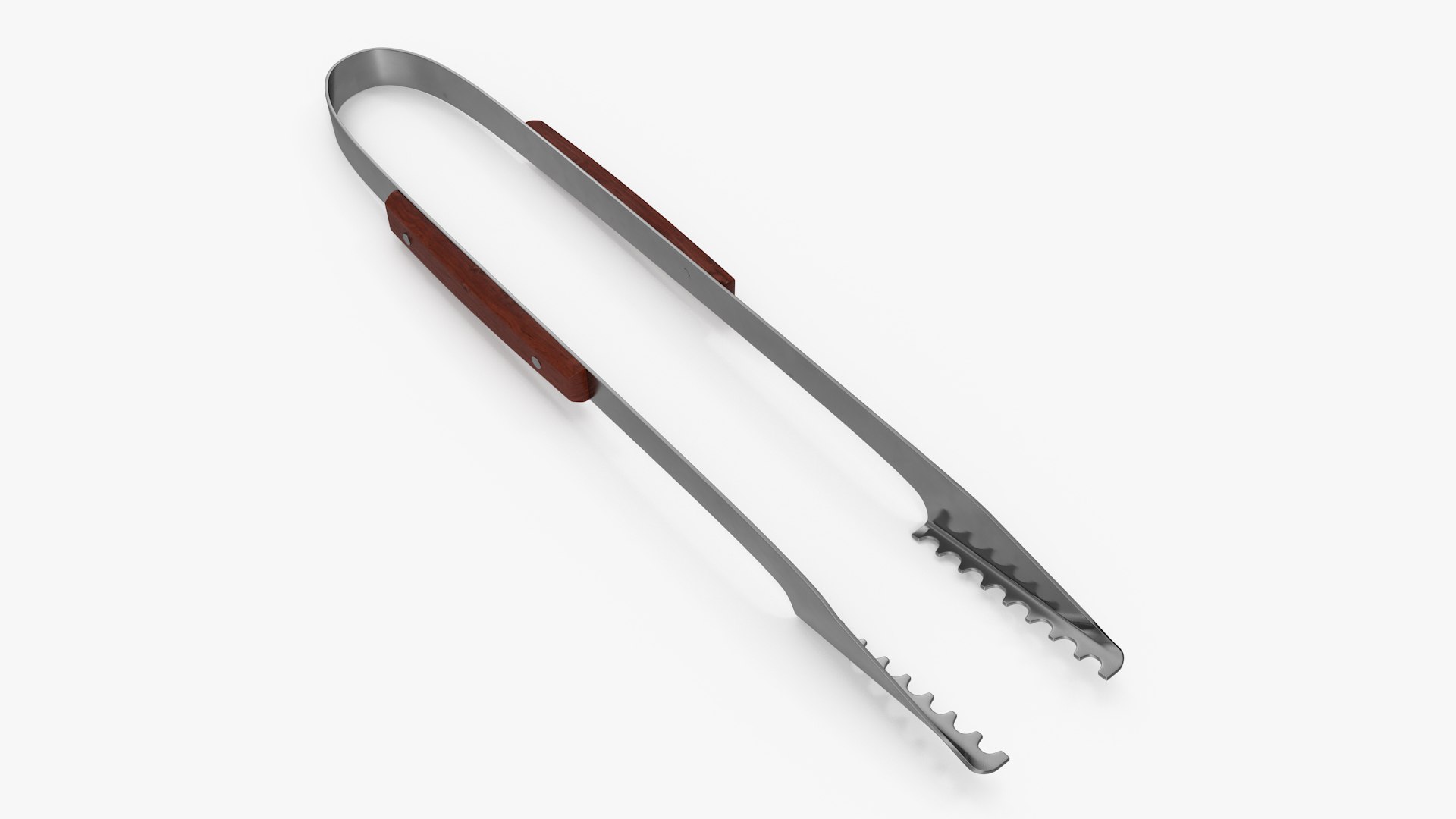 BBQ Locking Tongs 3D model preview