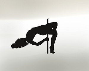 woman man light 3d model