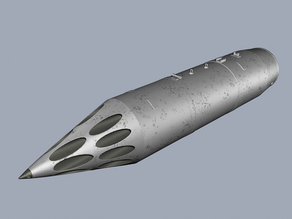 3D Rockets Pods Russian Model - TurboSquid 1266298