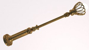 Central Park Lamp Post gold