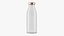 Bouteille de lait en verre vide