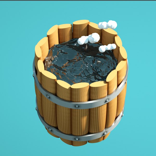 3D barrel dolphins