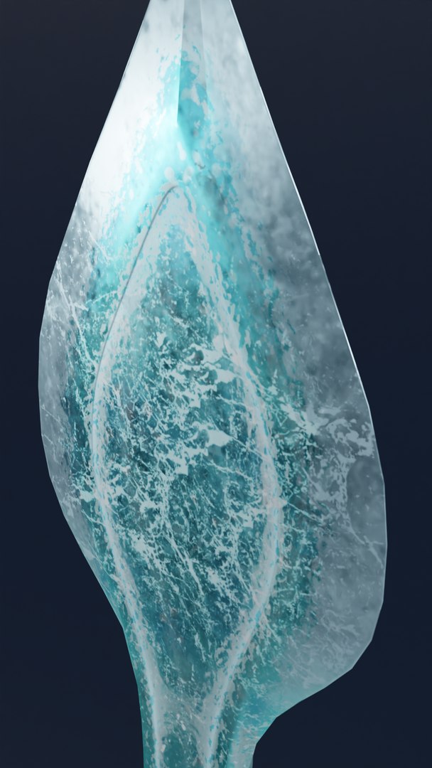 Ice Spear Model TurboSquid 1988763