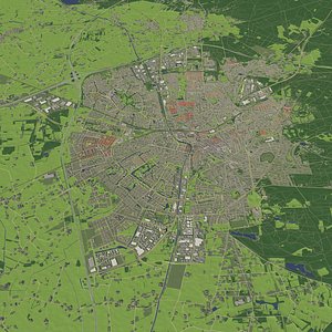 3D Netherlands - city and urban model