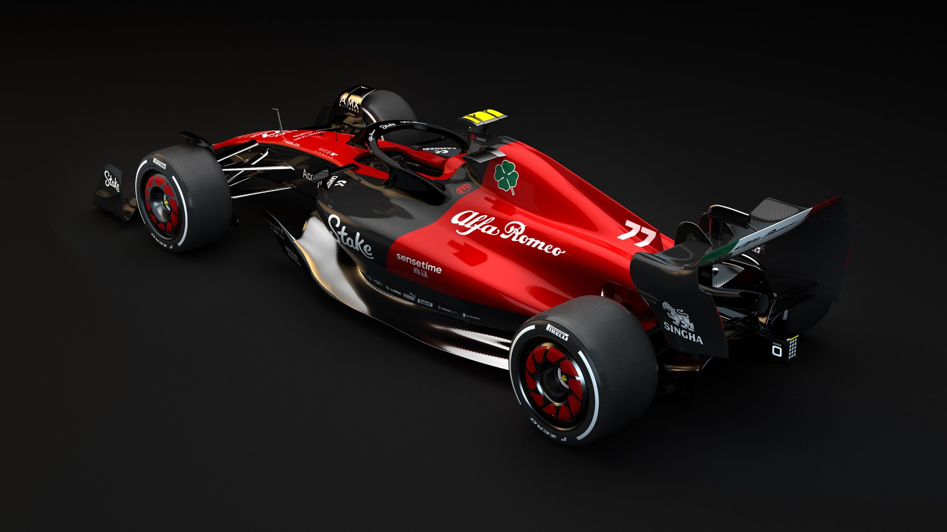 3D F1 Alfa Romeo C43 Season 2023 Model - TurboSquid 2044116