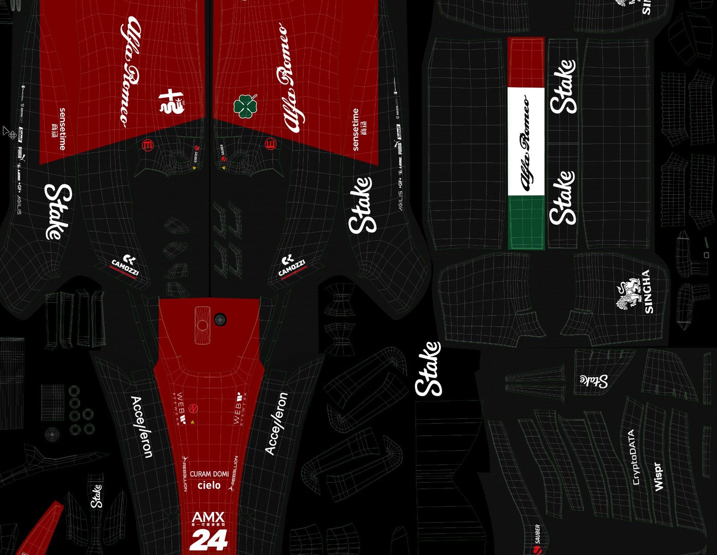 3D F1 Alfa Romeo C43 Season 2023 Model - TurboSquid 2044116