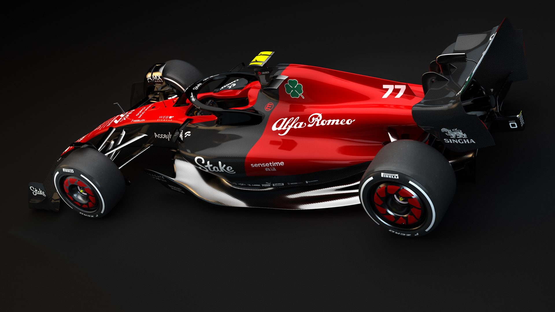 3d F1 Alfa Romeo C43 Season 2023 Model - Turbosquid 2044116