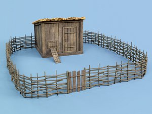 3D model Chicken Coop