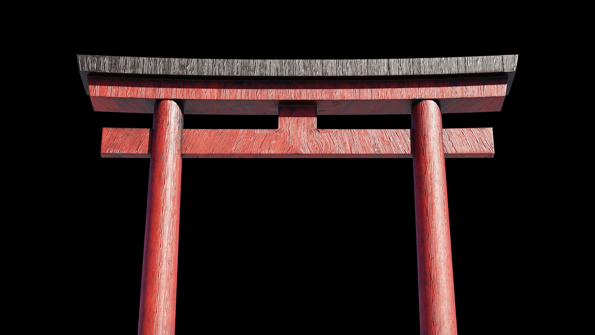 Torii - Japanese Arch Model - TurboSquid 1755404