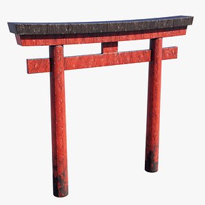 Torii - Japanese Arch model