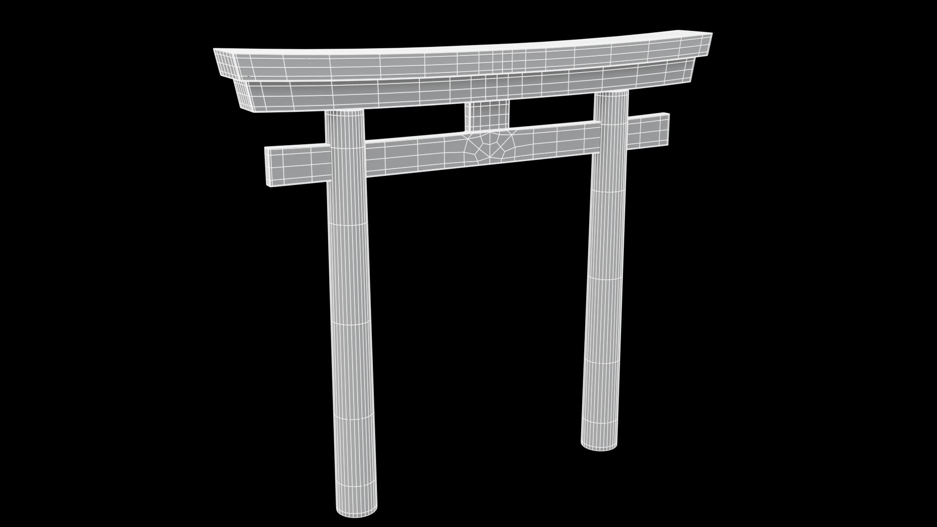 Torii - Japanese Arch Model - TurboSquid 1755404