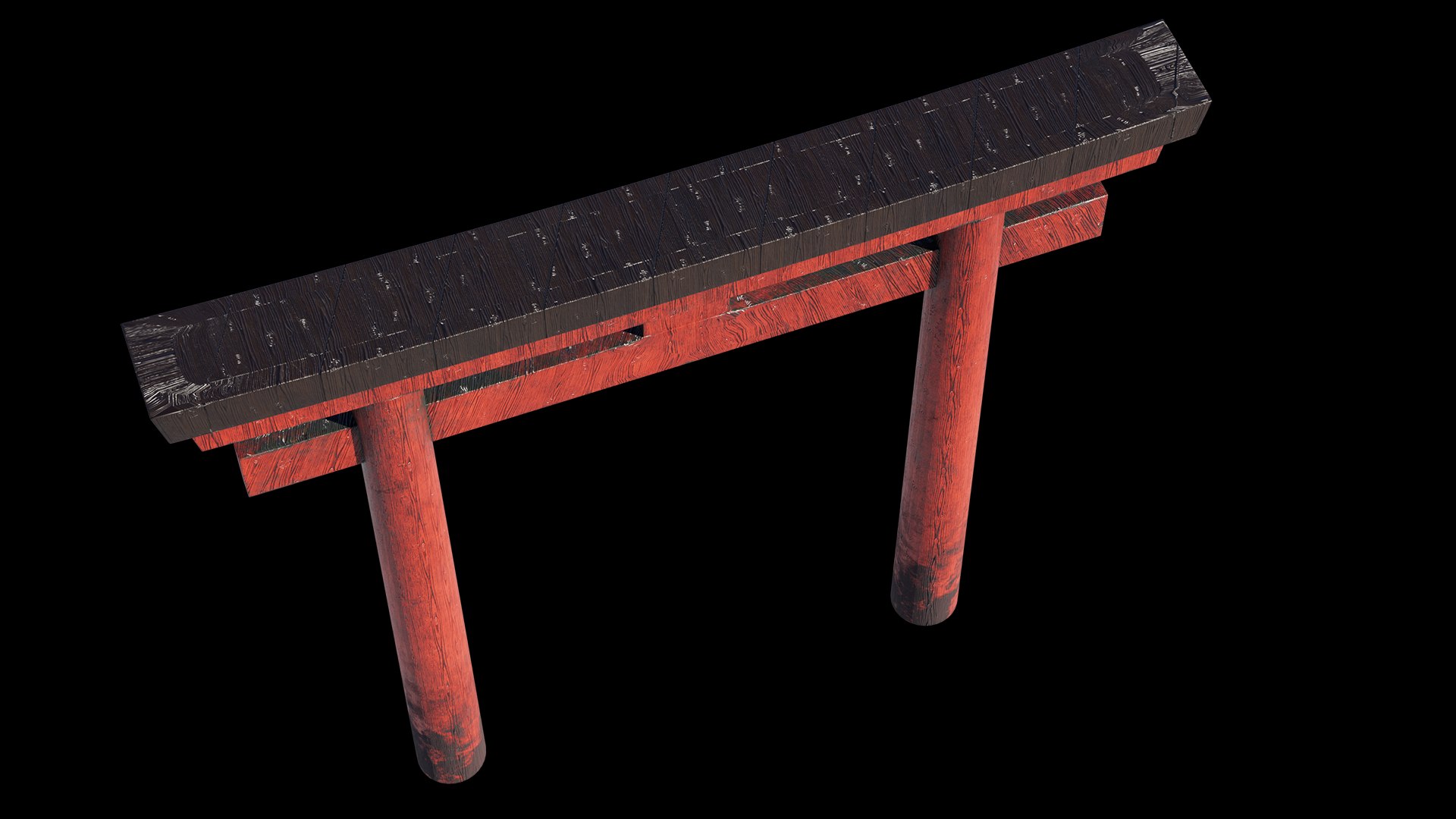 Torii - Japanese Arch Model - TurboSquid 1755404