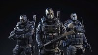 Masked Soldier - Rigged