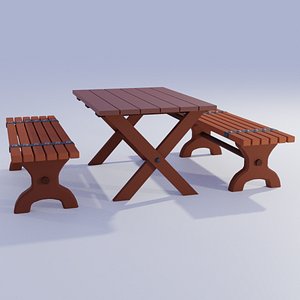 Garden furniture 3D