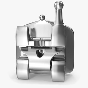 3D Self Ligating Dental Braces Bracket V11