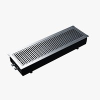 Shallow Trench Convector with Removable Grille and Fin Core
