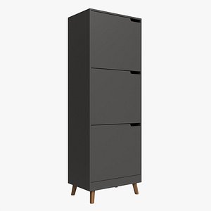 3D Shoe cabinet Mitra model