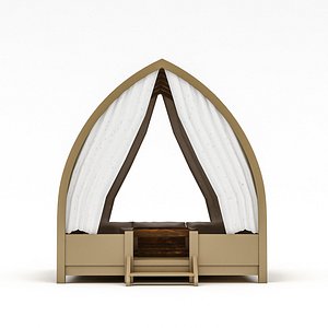 3D bohemian beach lodge 04