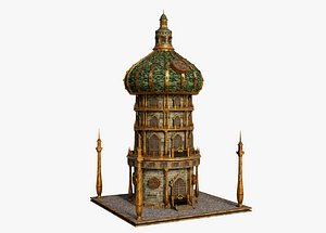3D model Fantasy Tower v5