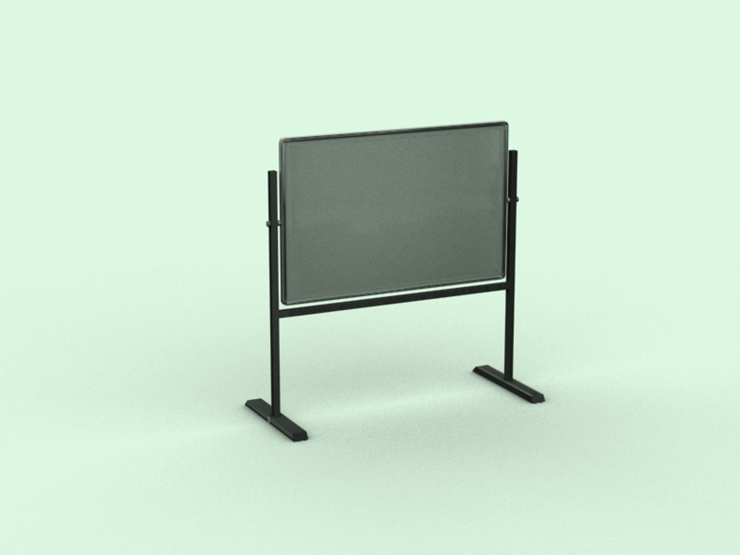 3d Whiteboard White Model