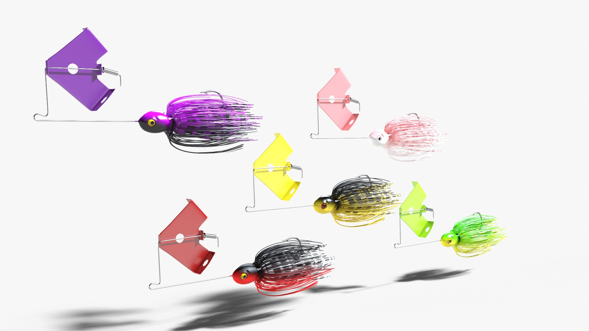 Buzz Baits 3D https://p.turbosquid.com/ts-thumb/nS/E34ogb/PK/image/jpg/1659725090/1920x1080/turn_fit_q99/f9e57e69be791dfcae1996a3700359a6abb1479c/image-1.jpg