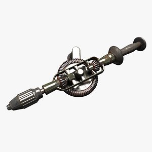 3D model hand drill