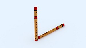 3D Flute model