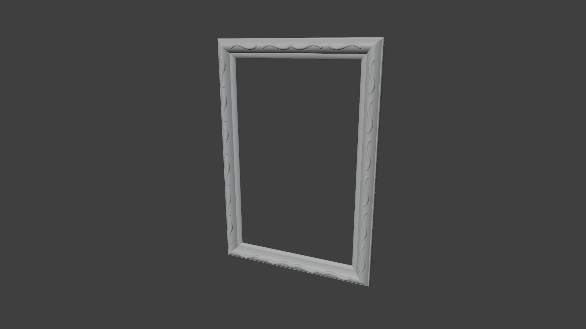 3D Model Dolls House Picture Frame 72mm X 50mm TurboSquid 1944500