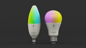 Smart Light Bulbs 3D model