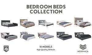 Bedroom Beds Collection vol I 3D