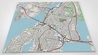 Cityscape Fall River Massachusetts United States