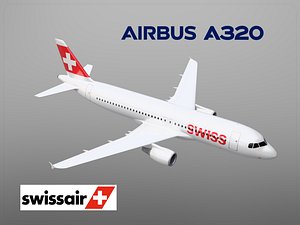 airbus a320 swiss air lines model