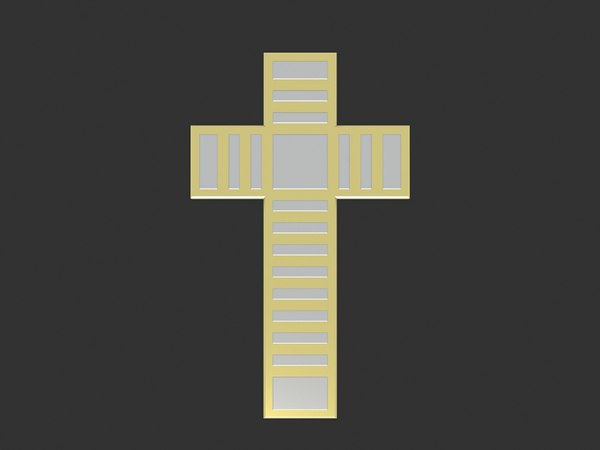 3D cross model - TurboSquid 1474891