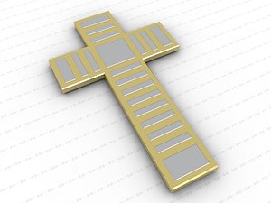 3D cross model