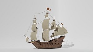 Pirate Ship 3D model