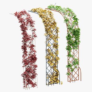 Half-round arch 3D model